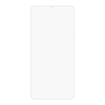 Curved full-screen tempered glass protector, clear with rounded edges
