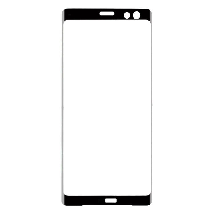 Curved tempered glass screen protector for Sony Xperia XZ3, front glass panel