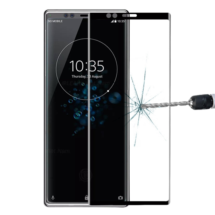3D curved tempered glass screen protector film for smartphone, full-screen coverage