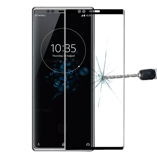 3D curved tempered glass screen protector film for smartphone, full-screen coverage