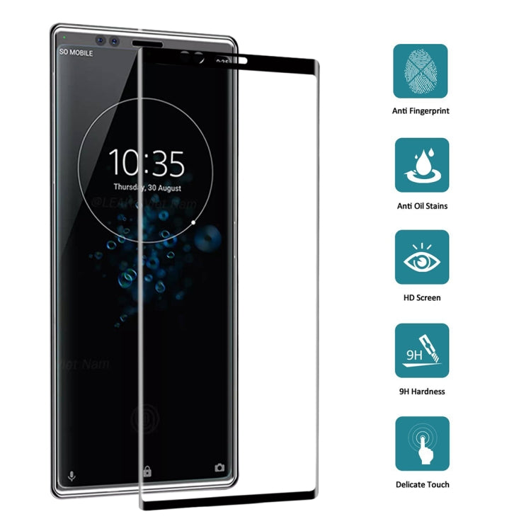 3D curved tempered glass screen protector film with scratch and stain resistance