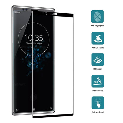 3D curved tempered glass screen protector film with scratch and stain resistance