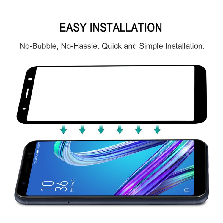 Tempered glass screen protector with easy bubble-free installation