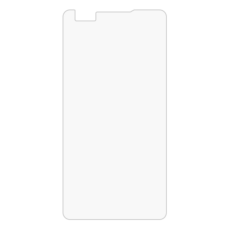 Clear tempered glass screen protector for LG X Style, front panel cutout