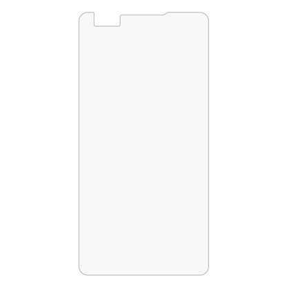 Clear tempered glass screen protector for LG X Style, front panel cutout