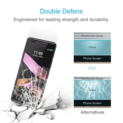 Tempered glass screen protector for LG X Style, reinforced glass for durability
