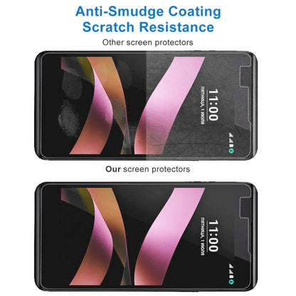 Tempered glass screen protector for LG X Style with scratch-resistant anti-smudge coating