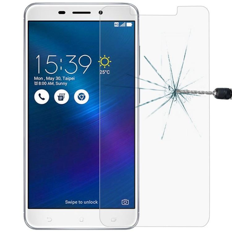 Tempered glass screen protector film for smartphone, clear 9H finish, precision cut