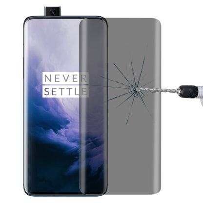 Tempered glass screen protector film with anti-glare finish for OnePlus 7 Pro