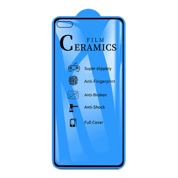 Ceramics screen protector for Huawei P40, full-cover curved glass film