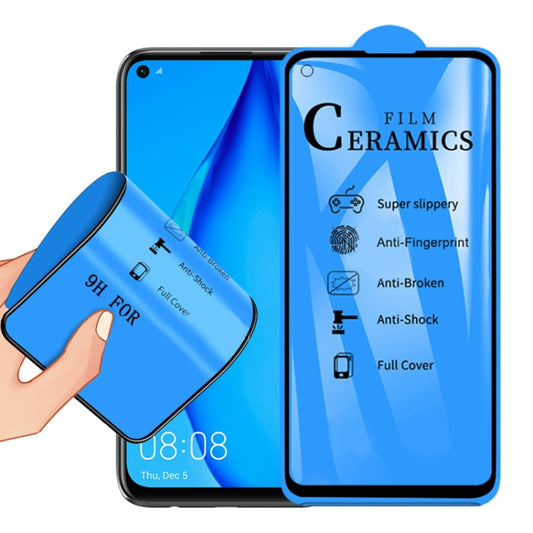 Ceramics screen protector film for Huawei P40 Lite, full cover 2.5D
