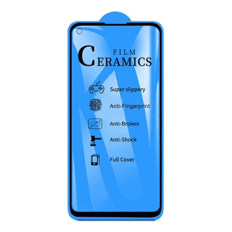 Ceramics full-cover screen protector film for Huawei P40 Lite, clear