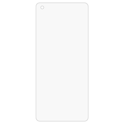 Clear tempered glass screen protector sheet for Vivo X50 with rounded 2.5D corners