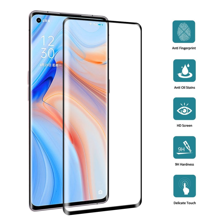 Tempered glass screen protector film set with full-screen coverage and 3D curved edges