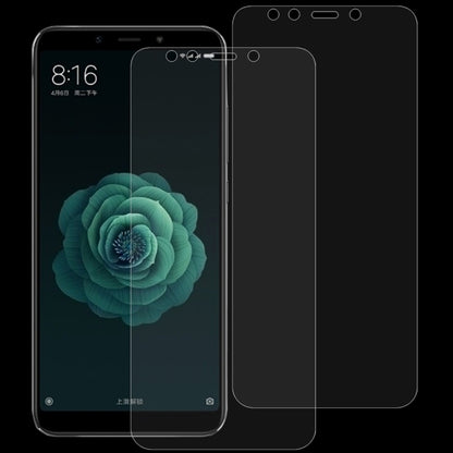 2-pack tempered glass screen protectors for a Xiaomi Mi 6X, 2.5D curved edges