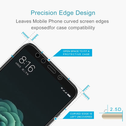 2.5D curved edge tempered glass screen protector film for case compatibility