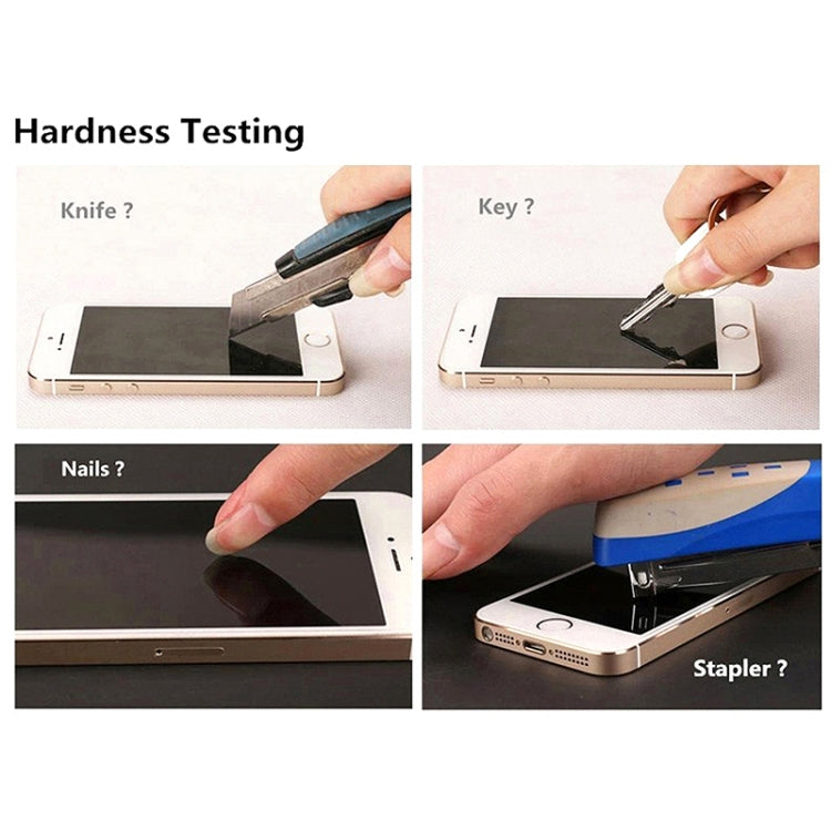 Screen protector hardness test: knife, key, nails, and stapler vs glass