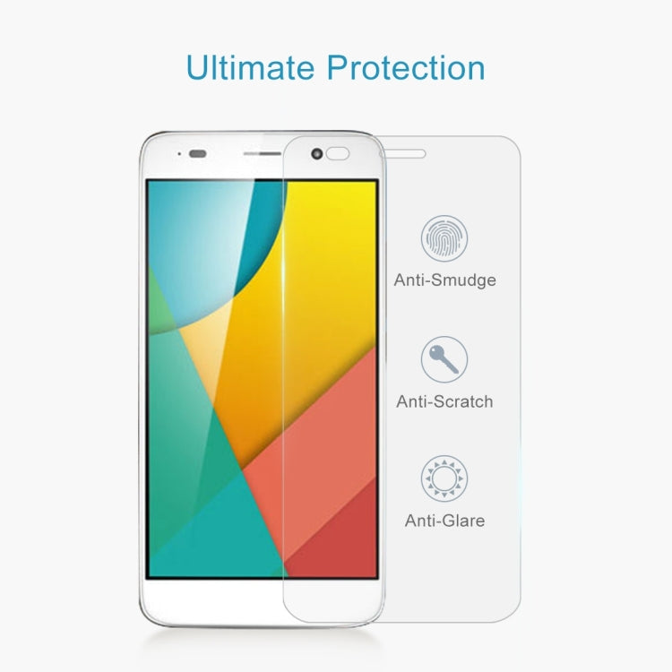 Clear tempered glass screen protector film with anti-smudge, anti-scratch, anti-glare icons