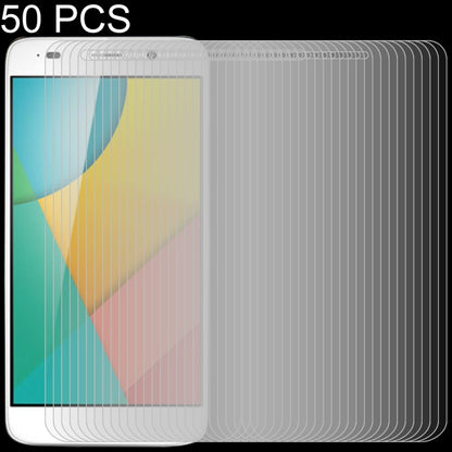 Set of clear 2.5D tempered glass screen protectors, multiple sheets for a smartphone