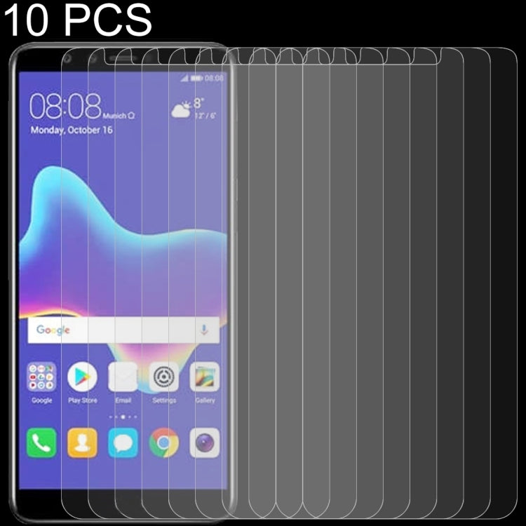 Tempered glass screen protector set for smartphone, multiple 9H 2.5D films included