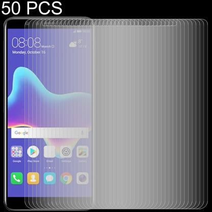Set of tempered glass screen protectors, 2.5D curved, for a smartphone front