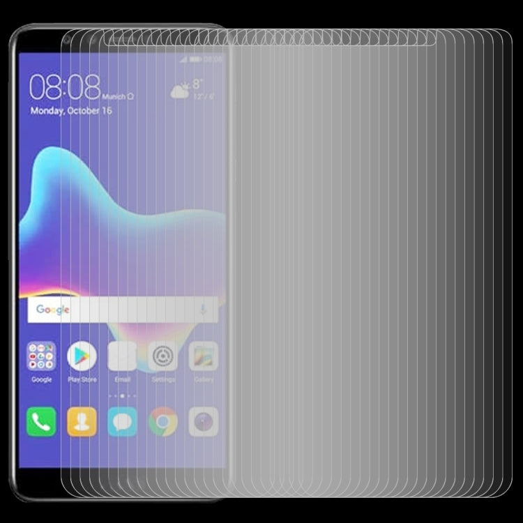 Bulk pack of 2.5D tempered glass screen protectors, multiple sheets for a phone