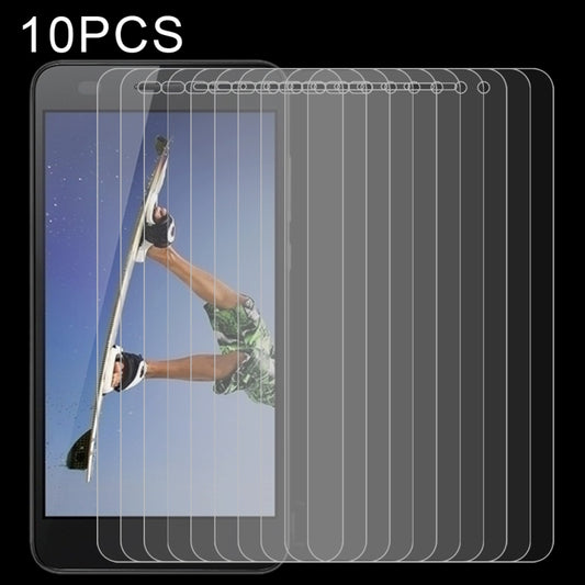 10-pack tempered glass screen protector films with rounded 2.5D edges