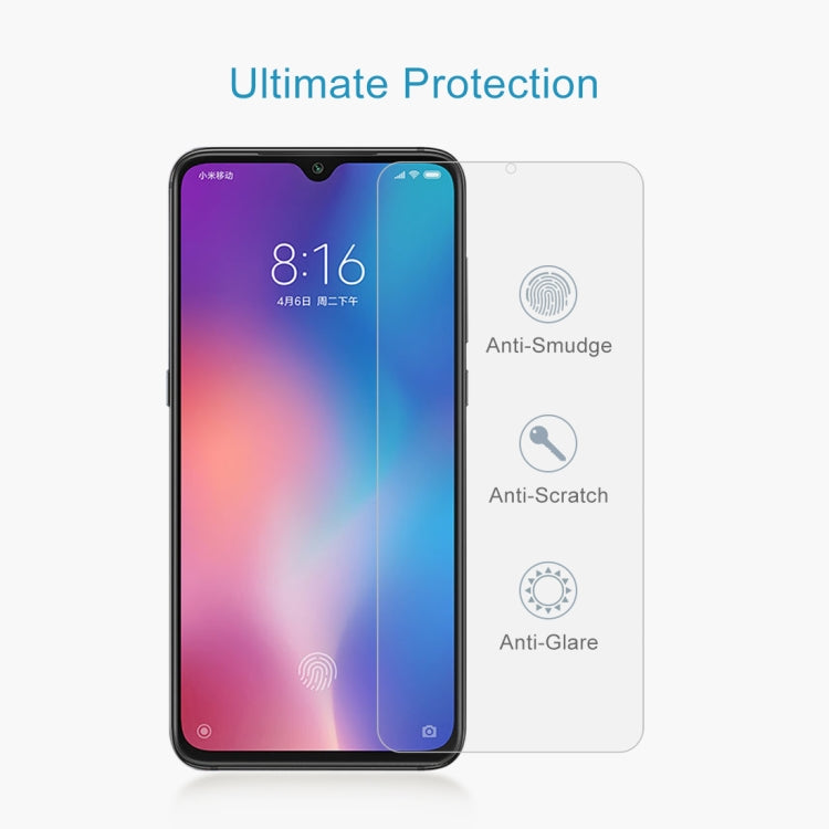 Tempered glass screen protector with anti-smudge, anti-scratch, and anti-glare protection