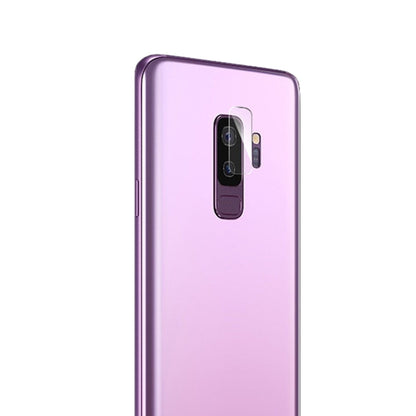 Tempered glass rear camera lens protector film with rounded edges for smartphone