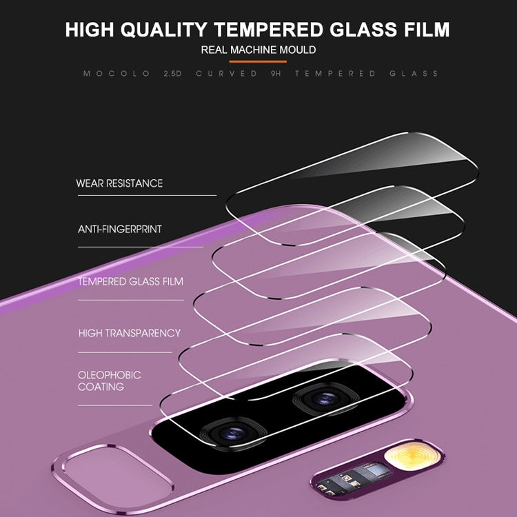 Curved tempered glass rear camera lens protector film, clear and precision cut