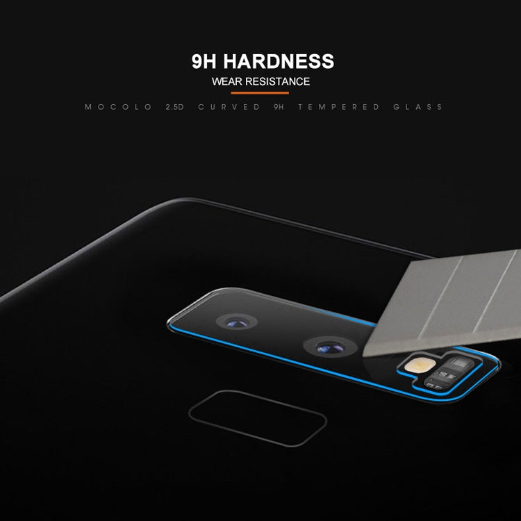 Mocolo 9H hardness rear camera lens tempered glass film with curved 2.5D edge