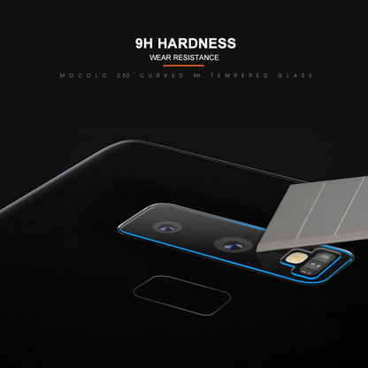 Mocolo 9H hardness rear camera lens tempered glass film with curved 2.5D edge