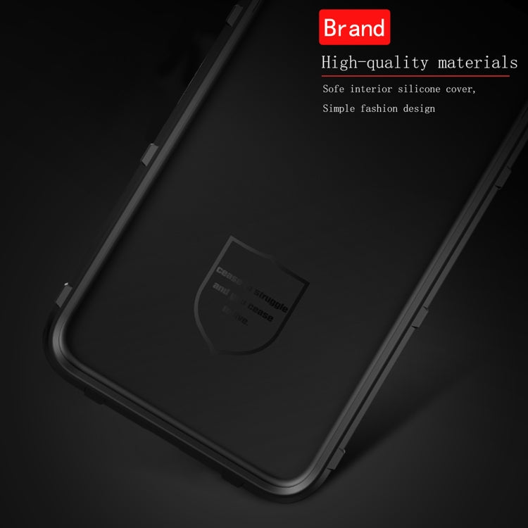 Shockproof full-coverage silicone phone case with cutouts, dark finish