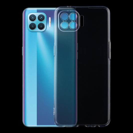 Transparent ultra-thin TPU phone case with camera and side cutouts
