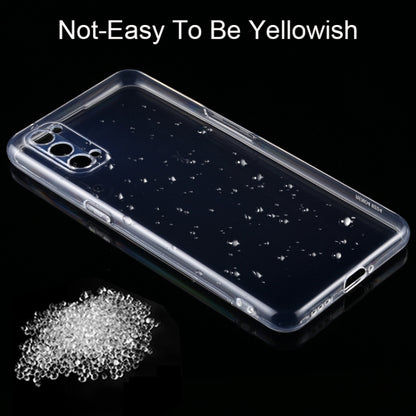 Transparent TPU phone case with camera cutouts and slim protective frame