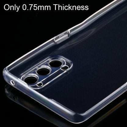 Slim transparent TPU case for OPPO Reno 4 Pro 5G, thin edges and camera openings