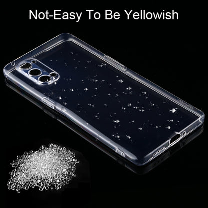 Clear TPU phone case for OPPO Reno 4 Pro 5G with slim profile and camera cutouts