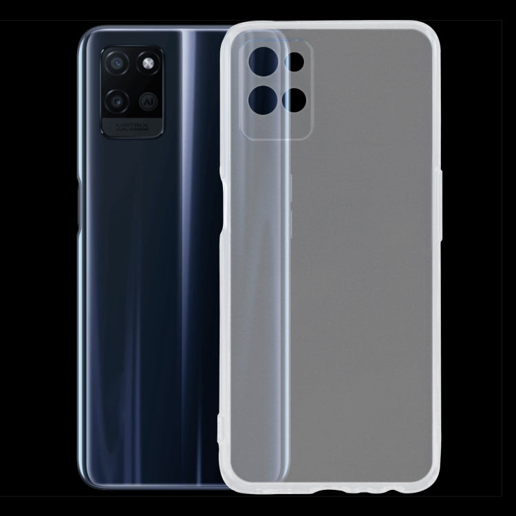 Ultra-thin transparent TPU phone case with camera cutouts and smooth slim edges