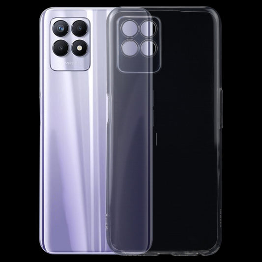 Transparent ultra-thin TPU phone case with cutouts for cameras and ports