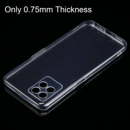 Ultra-thin clear TPU phone case with precise cutouts along the edges
