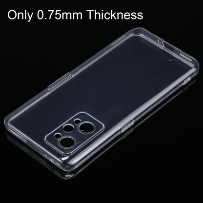 Ultra-thin transparent TPU case with camera cutout and slim side buttons for Realme GT Neo2