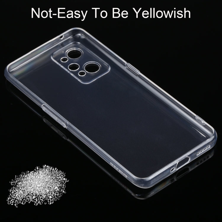 Transparent TPU phone case with secure fit and camera openings for Realme GT Neo2