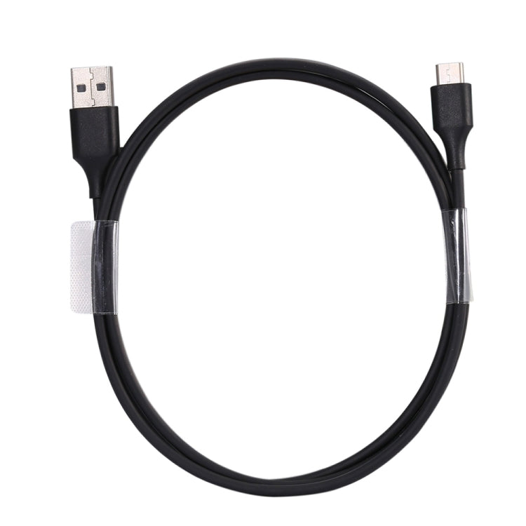 USB-C to USB 2.0 converter cable, black, with USB-C and USB-A plugs