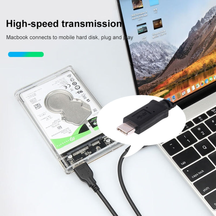 USB-C to Micro USB data cable plugged into a laptop and mobile device
