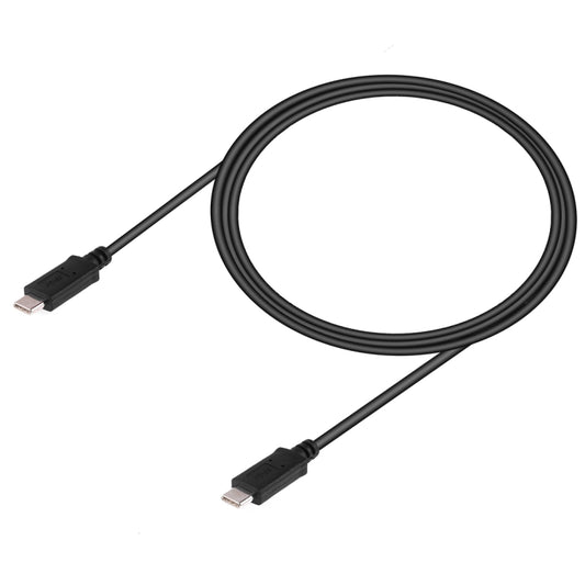 USB-C to USB-C 3.1 data cable, black, with two Type-C connectors
