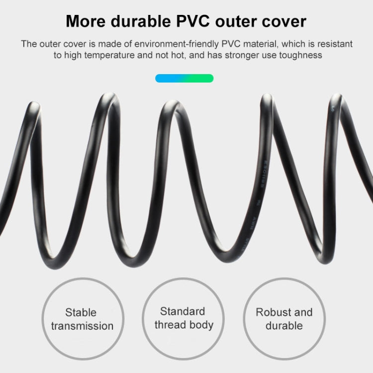Black USB-C to USB-C 3.1 data cable, coiled cable section