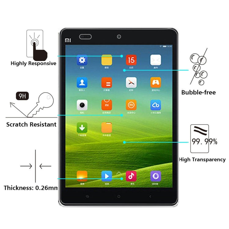 Tempered glass screen protector film for tablet with bubble-free, scratch-resistant fit