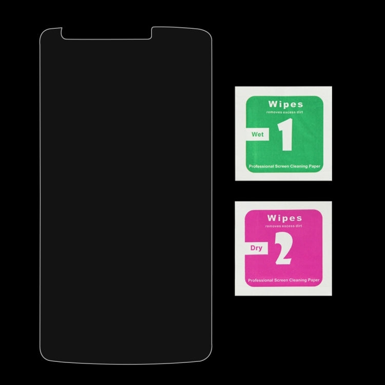 Tempered glass screen protector and cleaning wipes set for LG G3