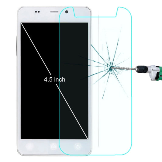 Explosion-proof 4.5-inch tempered glass film for smartphone screens, clear protective overlay