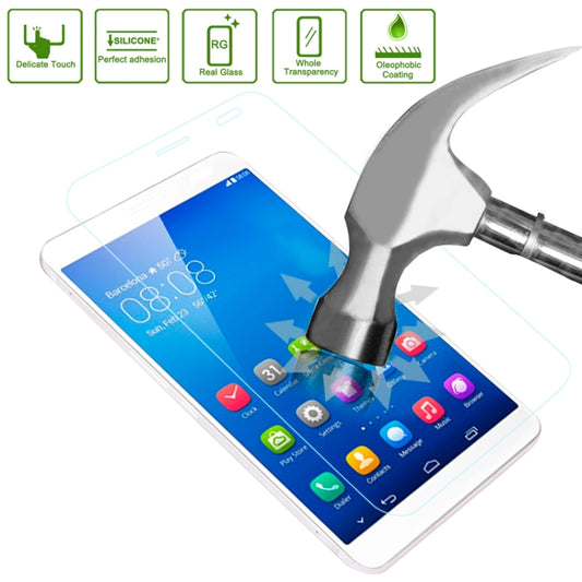 Clear 2.5D tempered glass screen protector film for tablet, ultra-thin